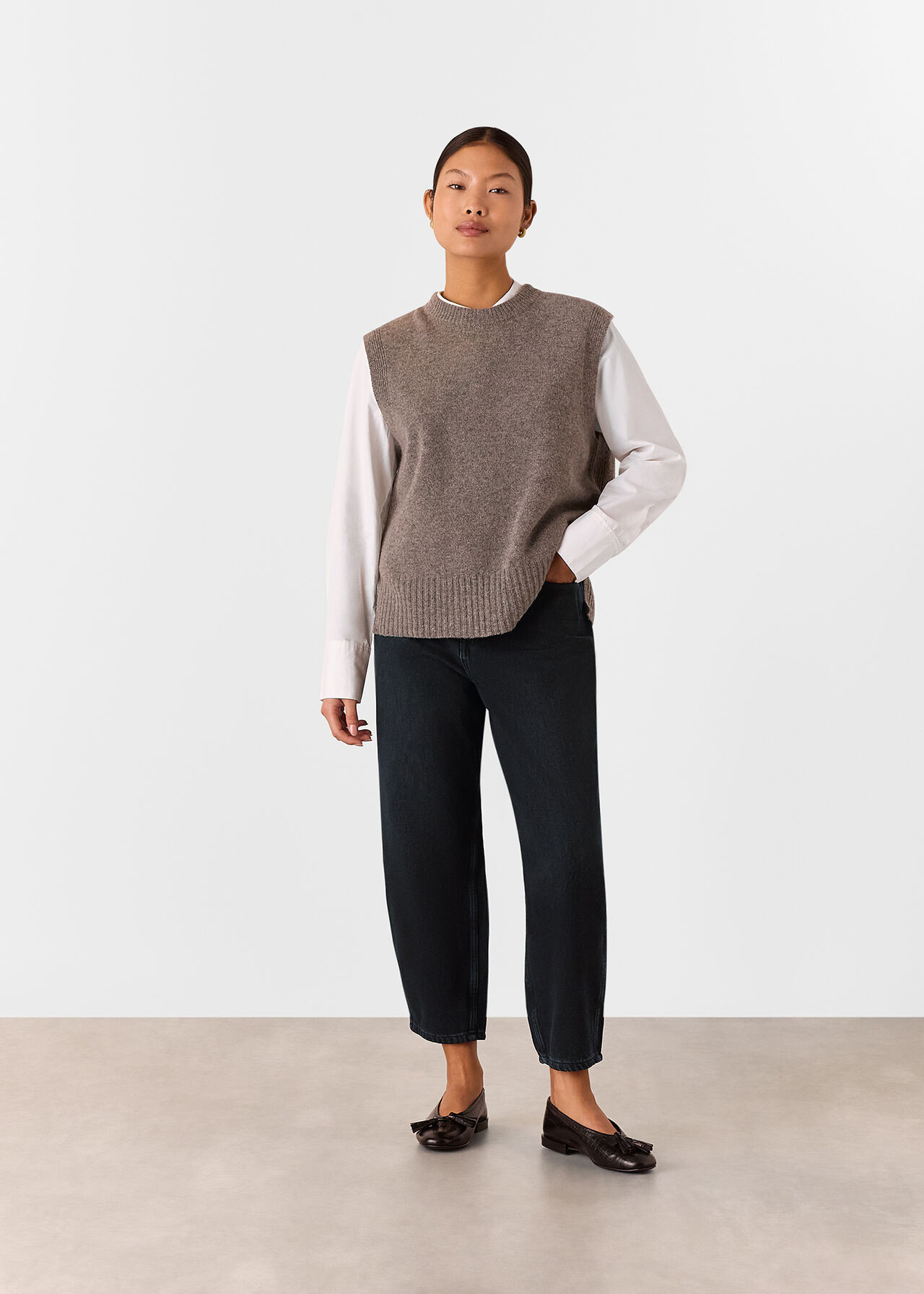 Authentic Barrel Leg Jean | Whistles