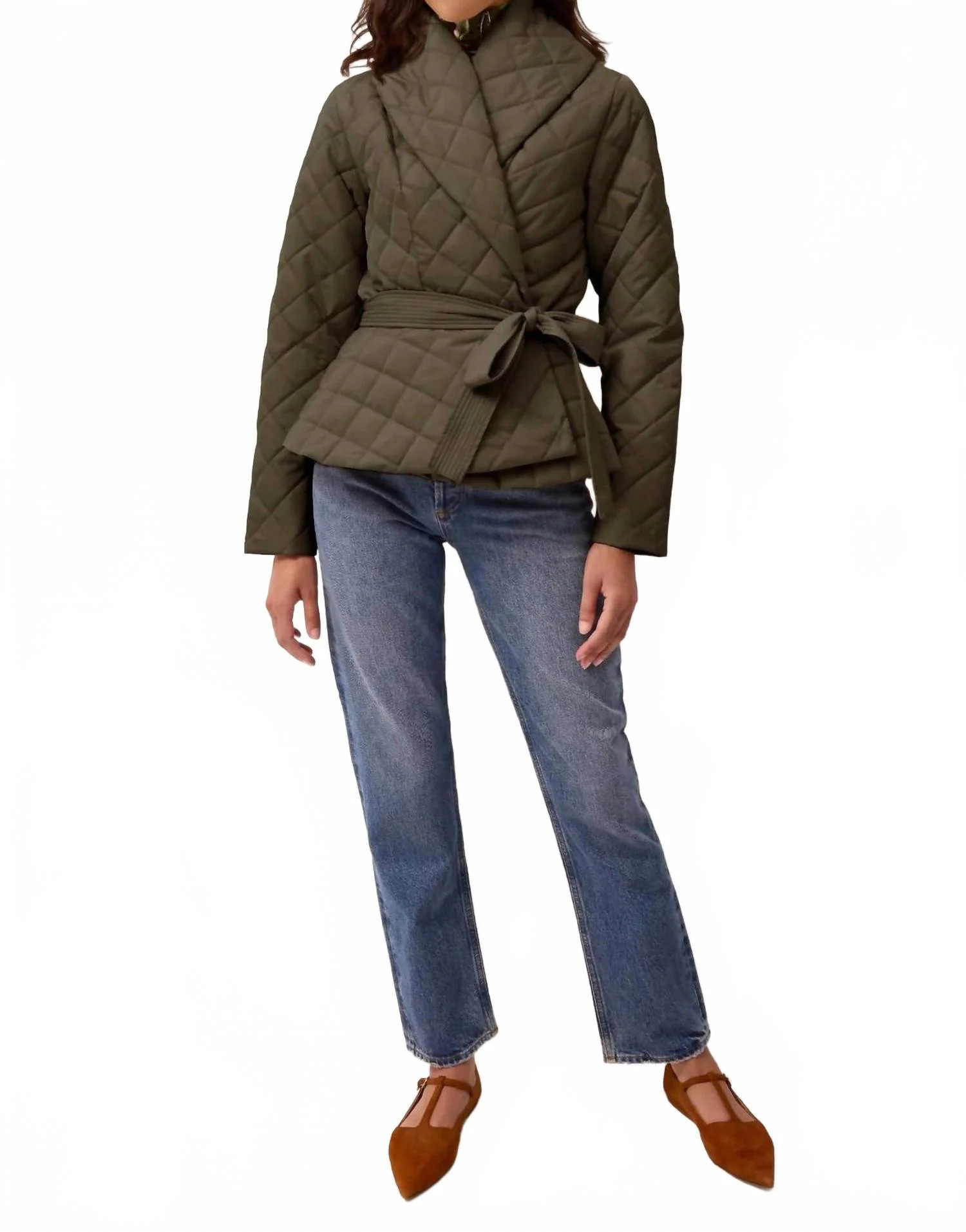 Lark Jacket In Army | Shop Simon