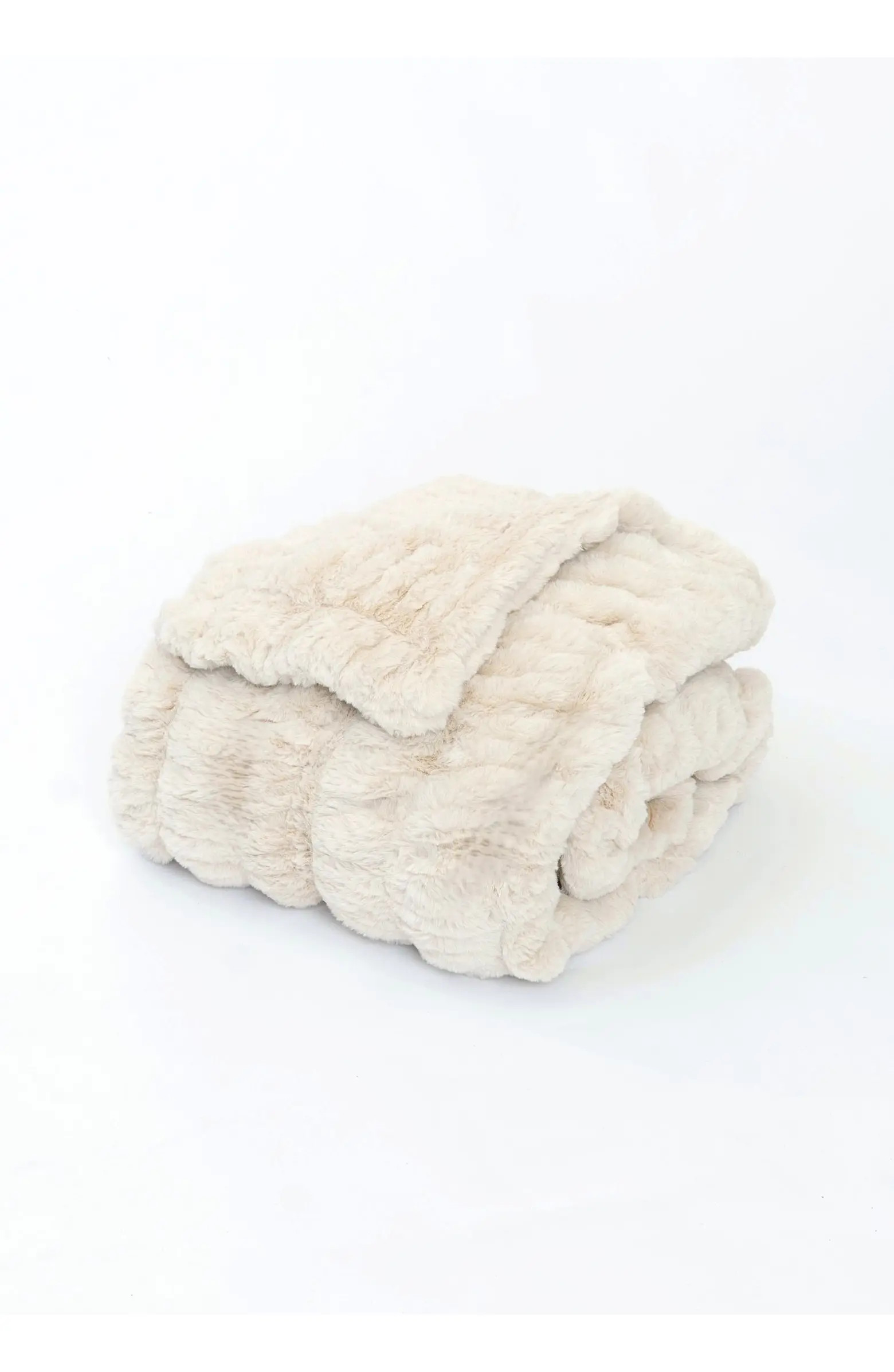 LA Escapade Faux Fur Throw Blanket | Nordstrom