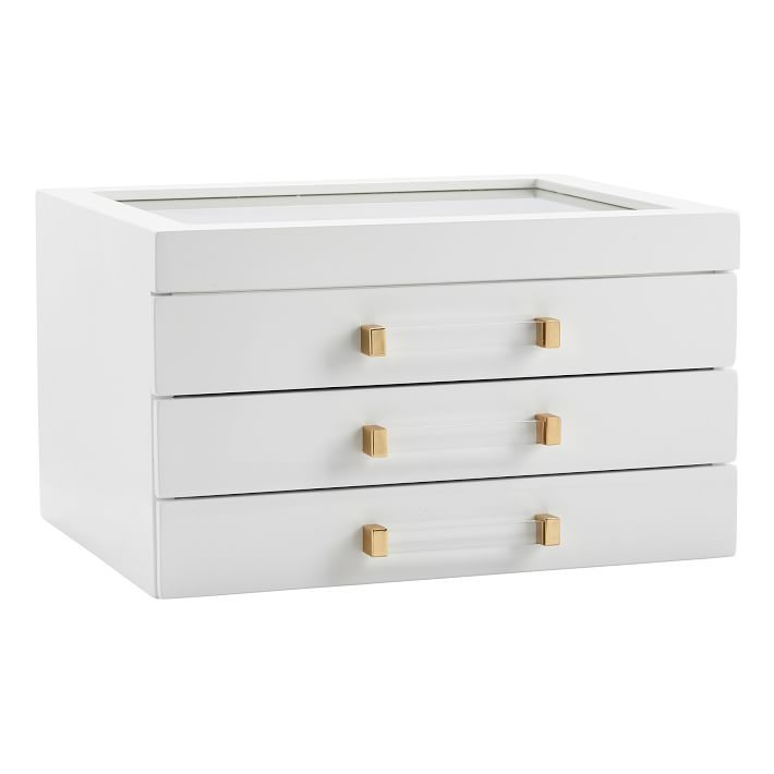 Elle Lacquer Jewelry Display Box | Pottery Barn Teen