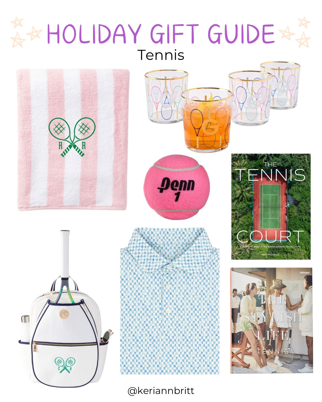2024 Holiday Gift Guide - Tennis Gifts

2024 gifts / Christmas gift / presents for everyone / gift guide / holiday gift / Christmas gift guide / gifts for him / gifts for her / popular holiday gifts / tennis player / tennis bag / tennis book / tennis shirt / tennis dress 

#LTKActive #LTKFitness #LTKGiftGuide