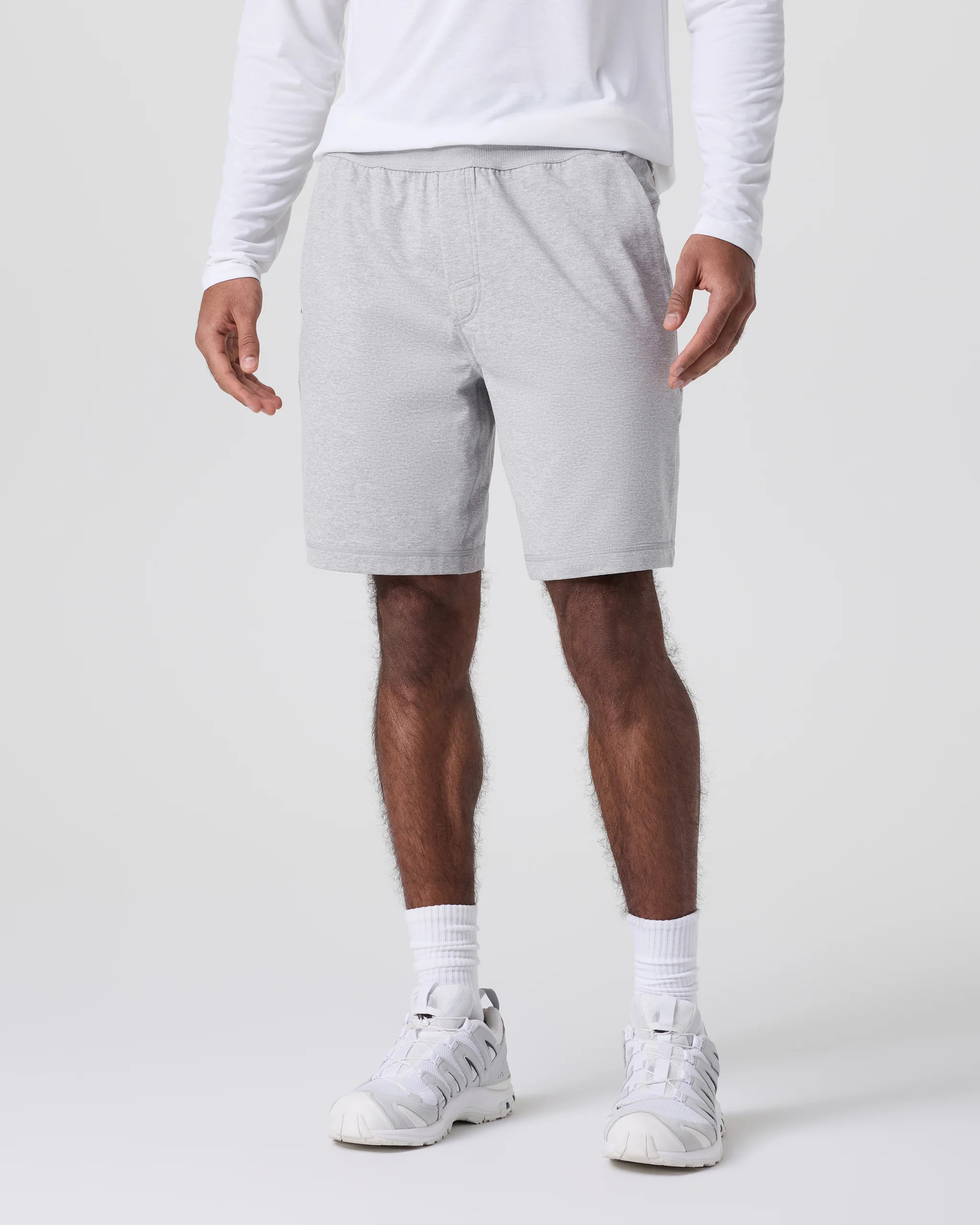 Coronado Short 8" | Light Heather Grey | Vuori | Vuori Clothing (US & Canada)