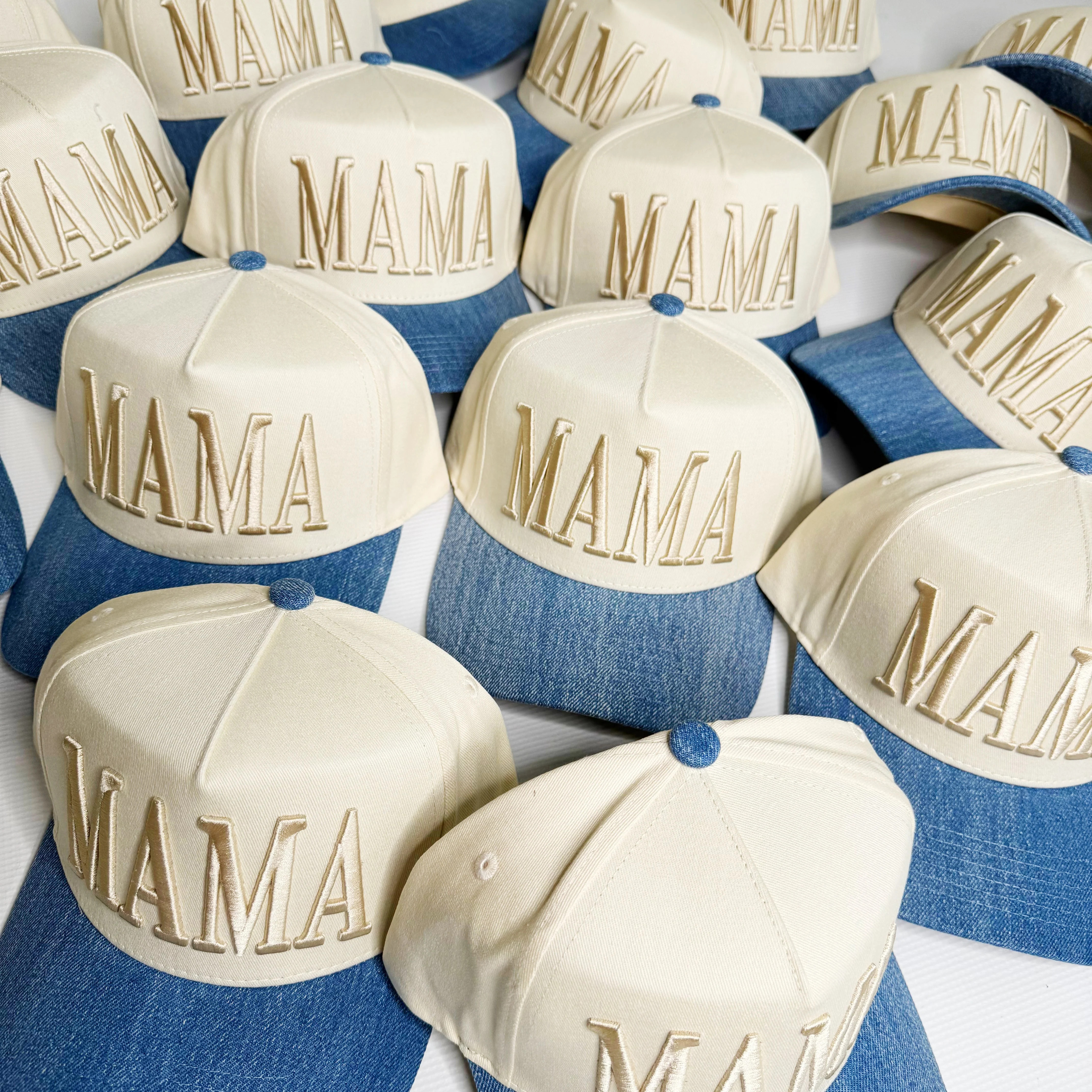 Denim MAMA Hat | Poppy & Pine