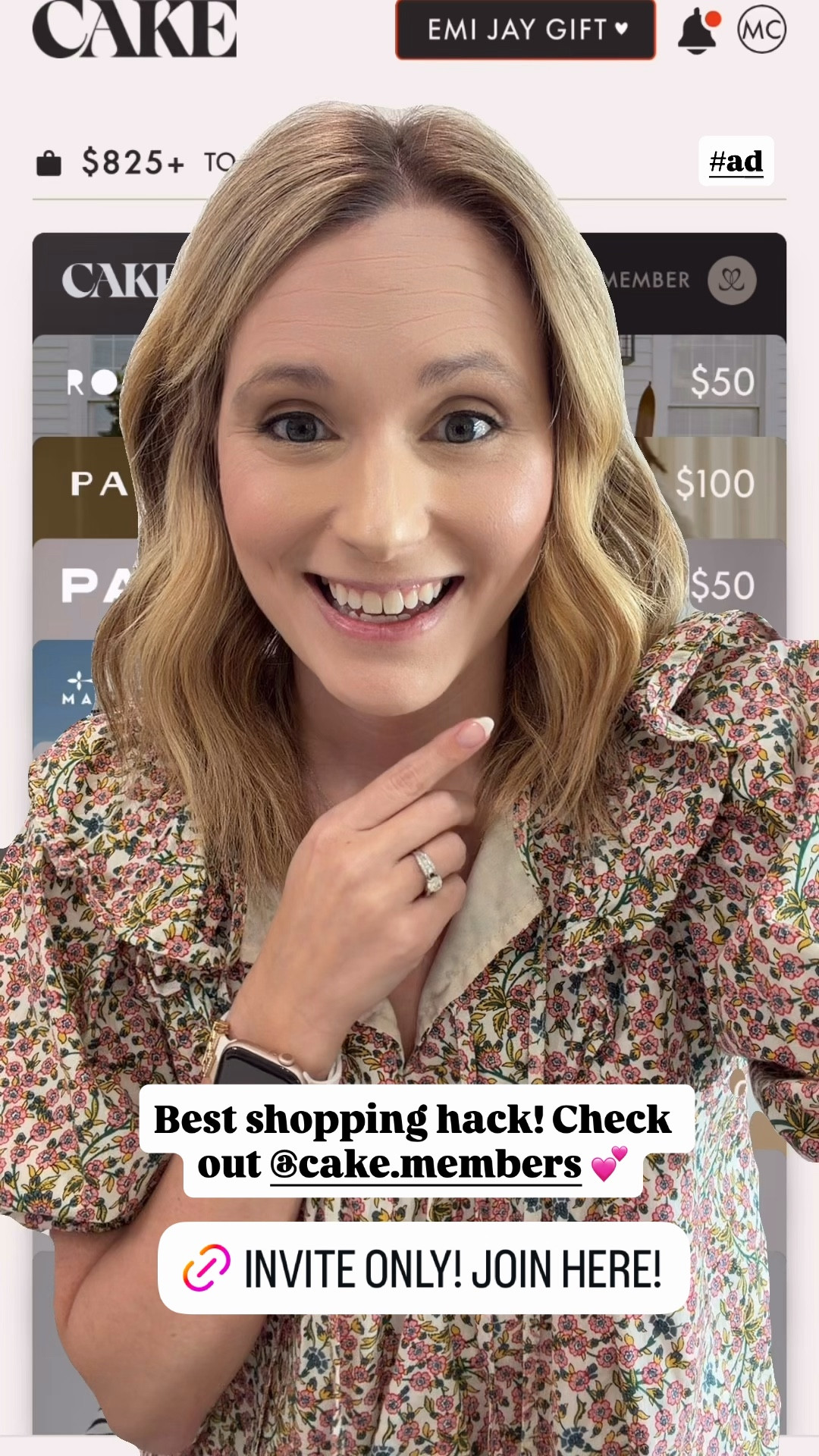 Best shopping hack! Check out @cake.members 💕! #ad 

#LTKvlog #LTKstorytime #LTKdayinmylife