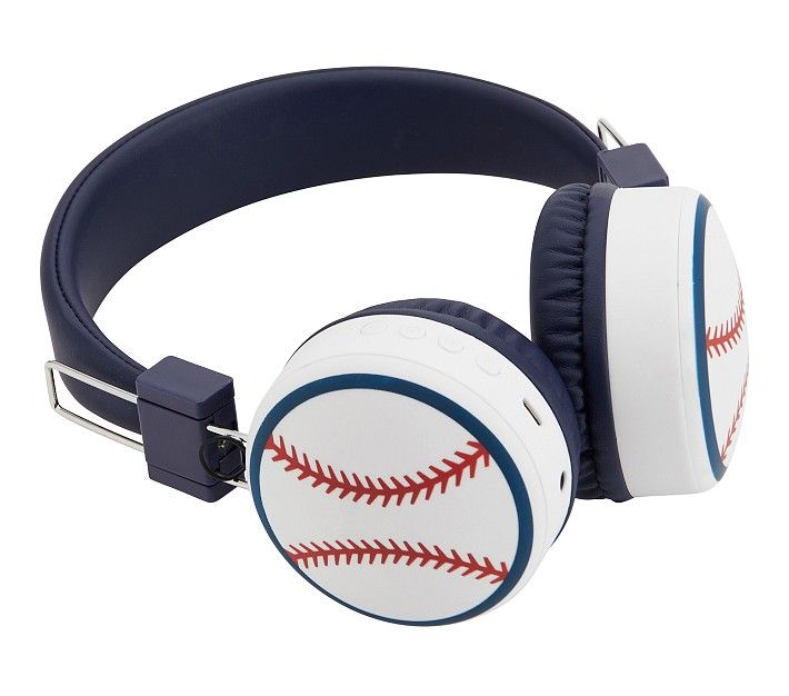 Wireless Bluetooth® Baseball  Headphones | Pottery Barn Kids