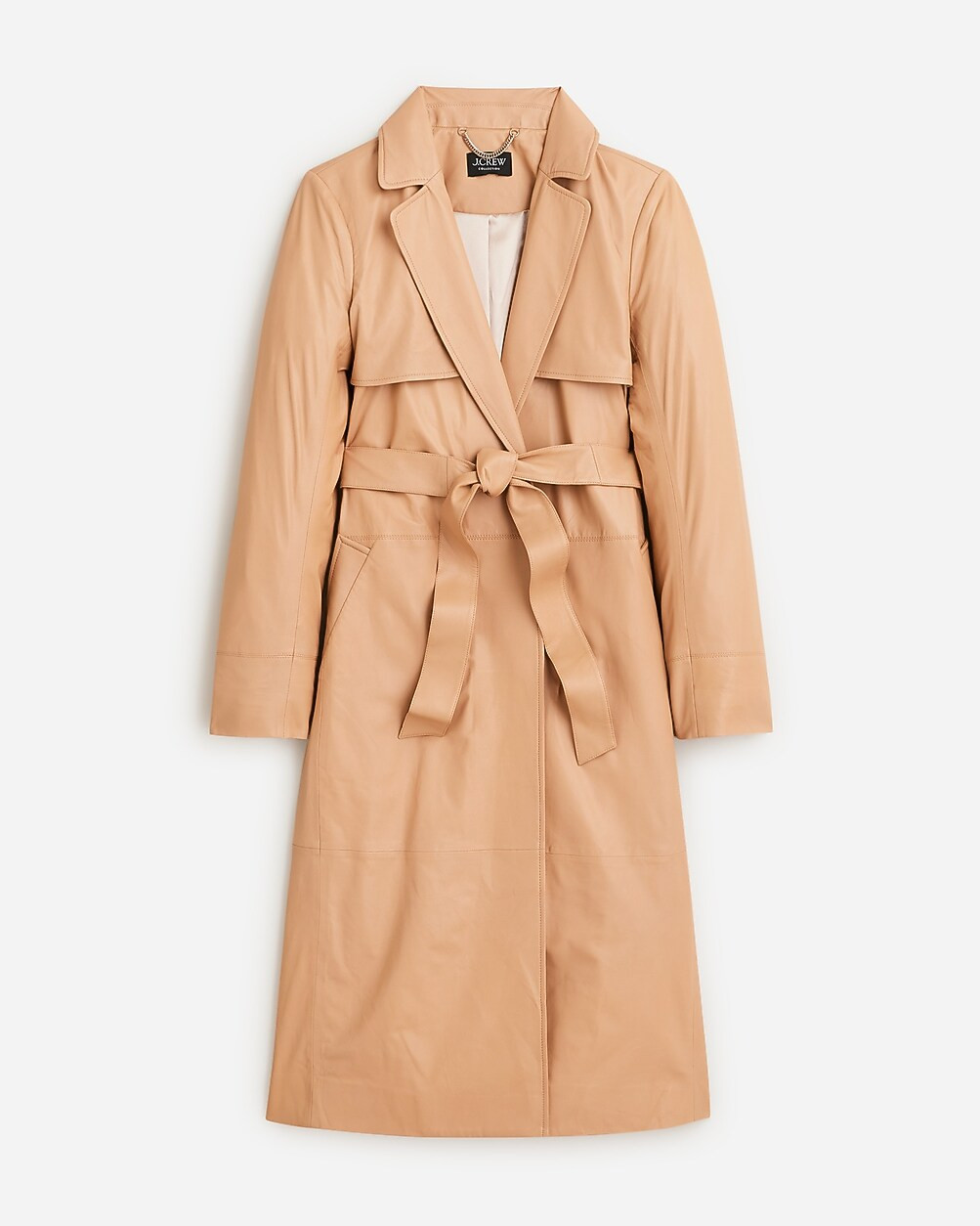 Collection limited-edition Harriet trench coat in leather | J. Crew US