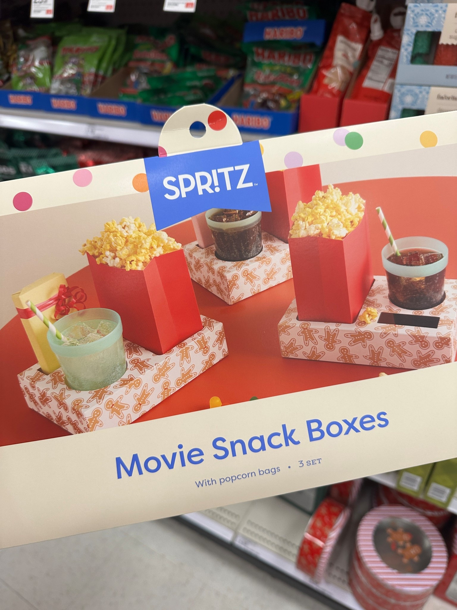 These movie snack boxes were a HIT at Halloween, my kids loved them and you all went crazy for them too! So when I spotted the Christmas gingerbread version at Target today… straight into my cart they went. 🎬🍿

We’re doing pizza + popcorn tonight and these make it feel like the coziest little movie night ever with zero effort. Such a fun way to make the holidays feel magical without overthinking it.

Linking them here because I know these won’t last long! 🍕🎄✨

#targetfinds #movienightideas #holidayfunforkids #targetmom #cozymomlife #bigfamilylife #holidaymoments #ltkhome

#LTKmomlife #LTKKids #LTKHoliday