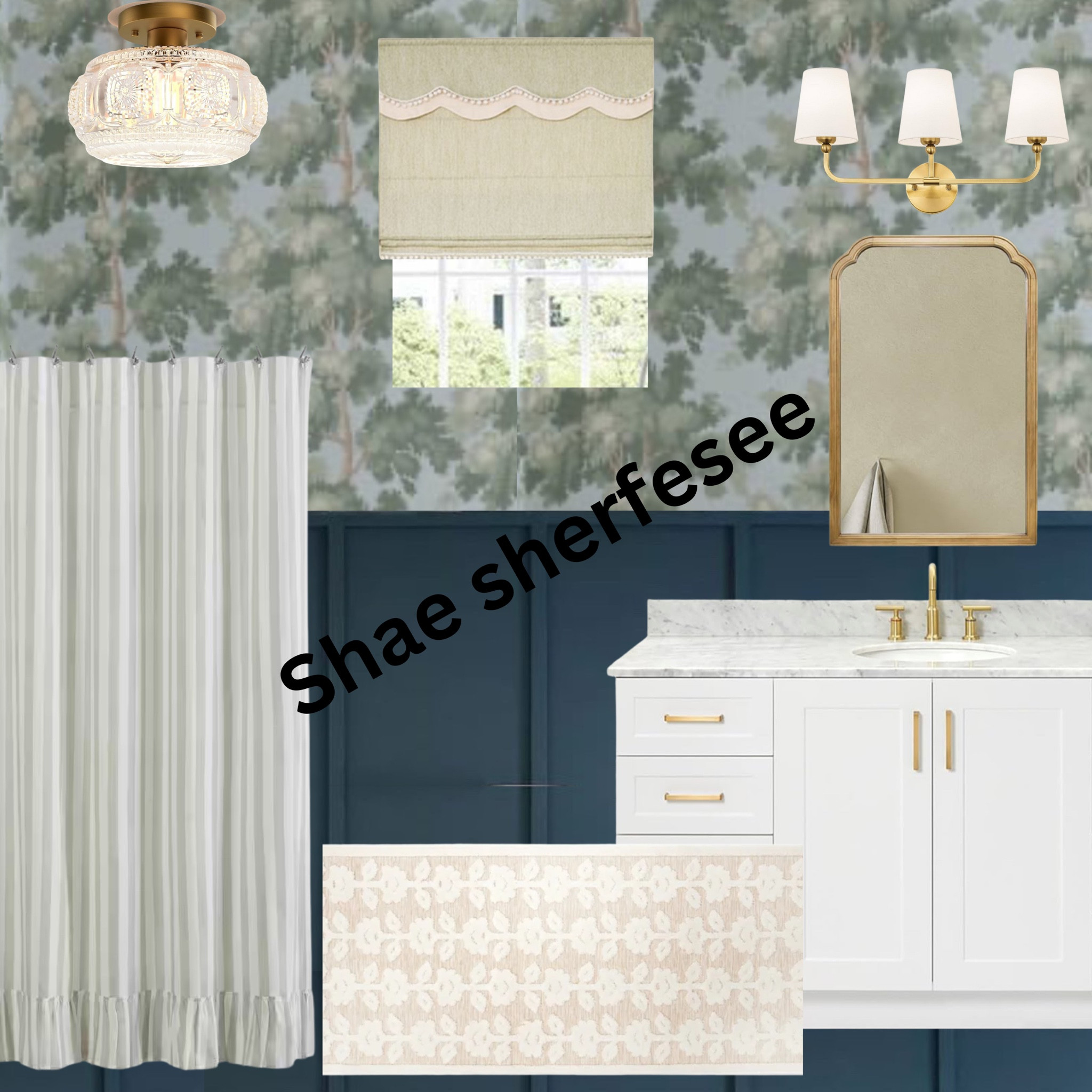 Moody cottage bathroom 

#LTKHome