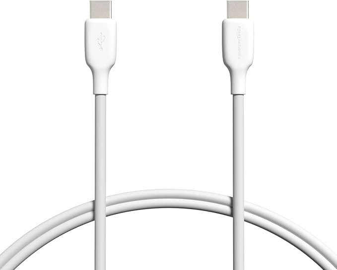 Amazon Basics USB-C to USB-C 2.0 Fast Charging Cable, 480Mbps Transfer Speed, USB-IF Certified, 3... | Amazon (US)