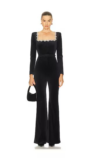 Kimberly Jumpsuit in Black | Revolve Clothing (Global)