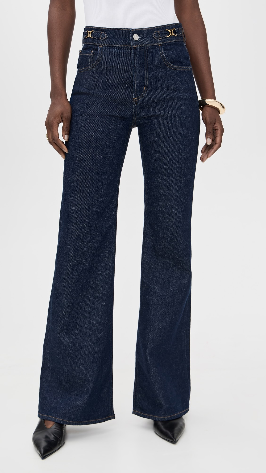 Kimberly Flare Horsebit Jeans | Shopbop