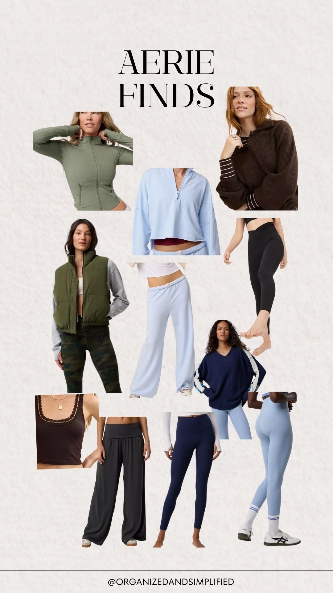 The LTK Fall Sale is happening now!

I pulled together my favorite finds from Aerie!

Just download the LTK app, click on any item from a participating store, and you’ll see a code to copy + paste right into the store’s website for instant savings.

Aerie is my go-to for cozy, casual weekend pieces.

These stackable codes are such a great way to stock up on fall favorites.

The sale ends September 29th, so don’t wait!


#LTKTravel #LTKFallSale #LTKActive