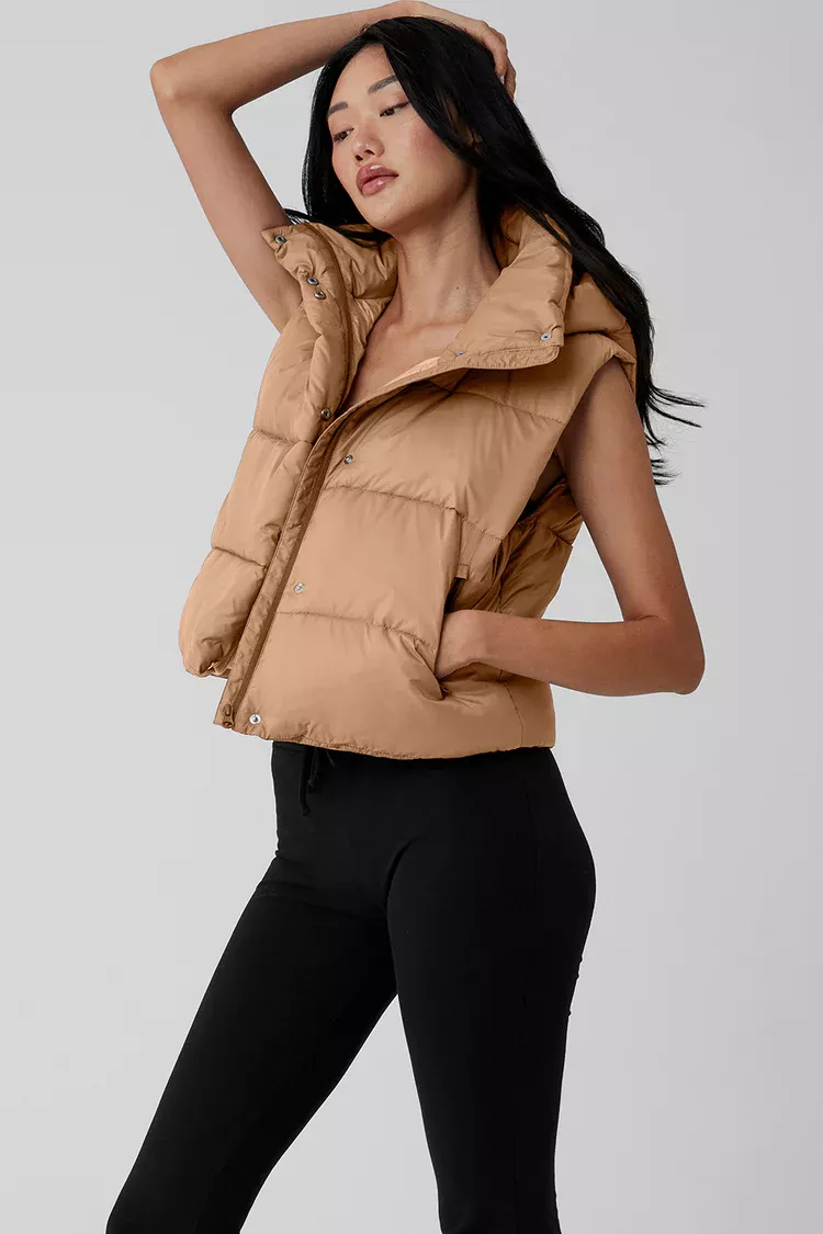 Gold Rush Puffer Vest - Toasted … curated on LTK