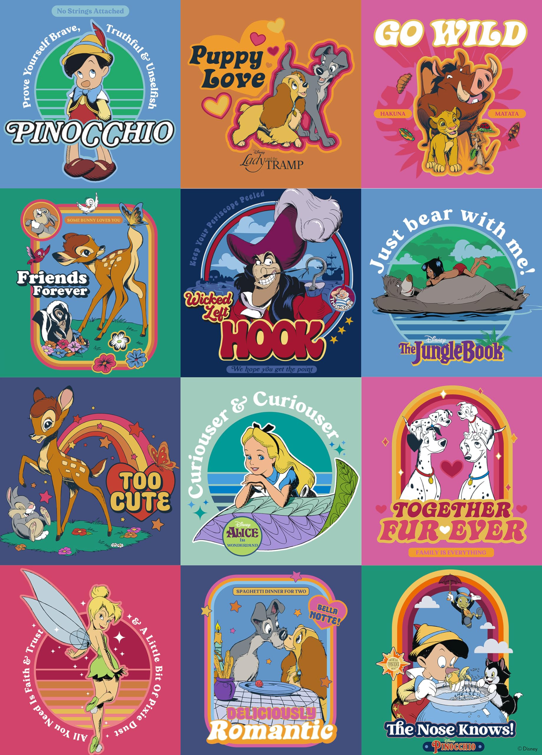 Ceaco - Disney - Storybook Squares - 1000 Piece Jigsaw Puzzle | Amazon (US)