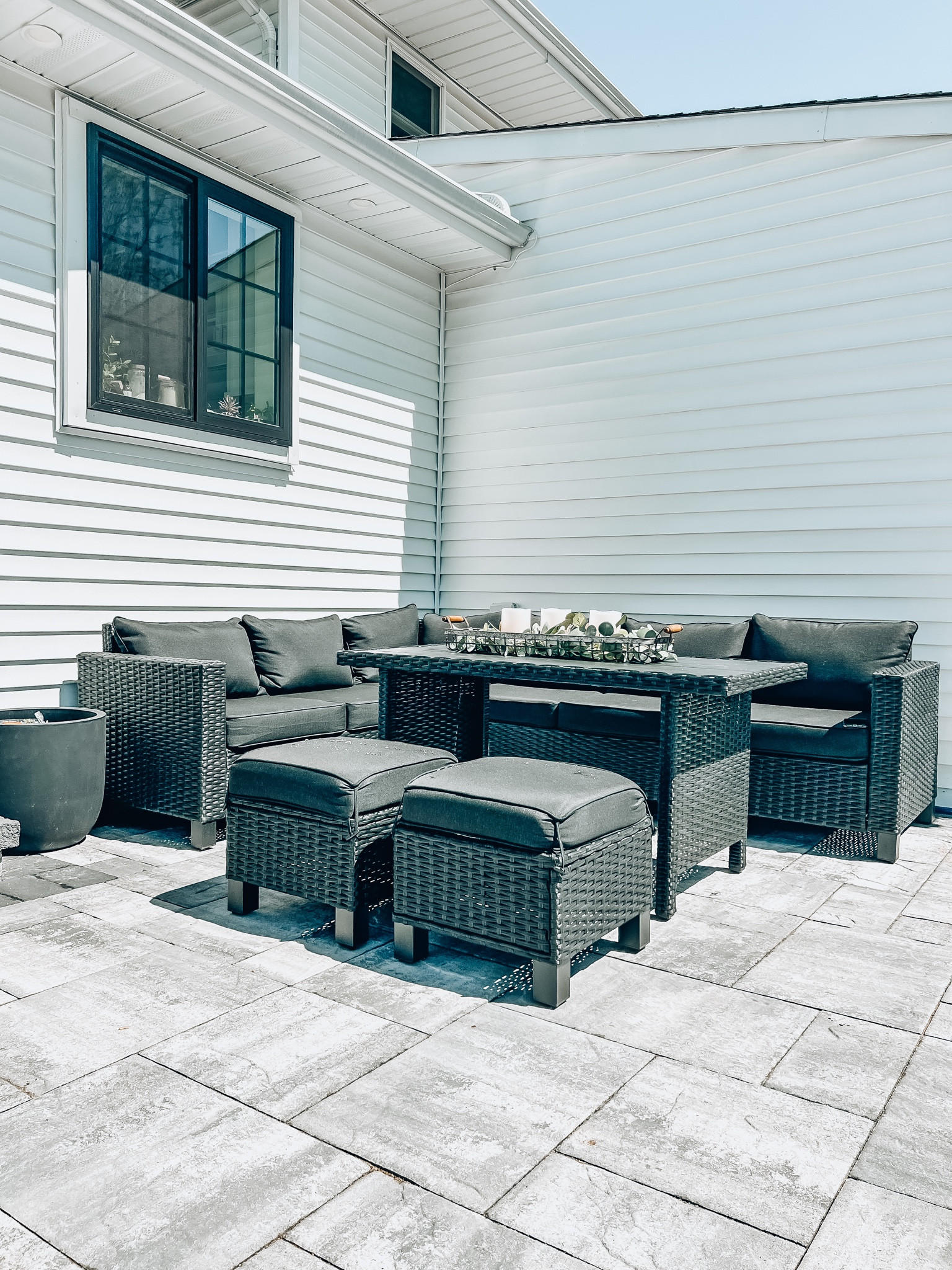 Backyard decor | outdoor decor | sectional | home decor 🤍

#LTKhome #LTKstyletip #LTKFind