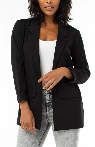 BOYFRIEND BLAZER SUPER STRETCH PONTE | Liverpool Jeans