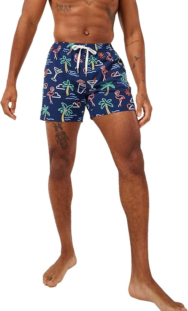 Chubbies Mens Swim Trunks \u2013 Mens Swim Shorts with 4-Way Stretch, 5.5\u201d Beach Shorts with... | Amazon (US)