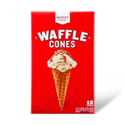 Waffle Cones - 12ct/7oz - Market Pantry™ | Target