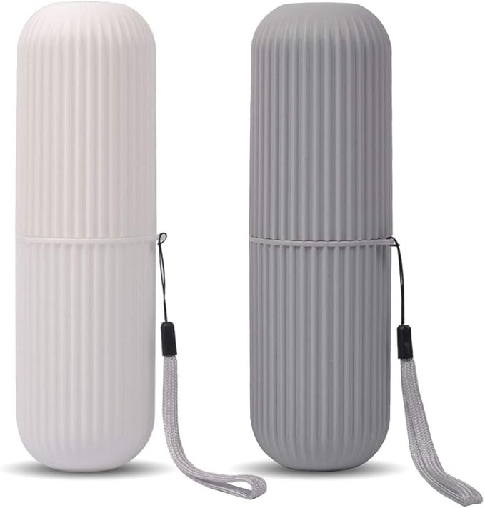 UCEC Travel Toothbrush Case, 7.7 Inch Travel Toothbrush Holder , Portable Toothbrush Travel Case ... | Amazon (US)