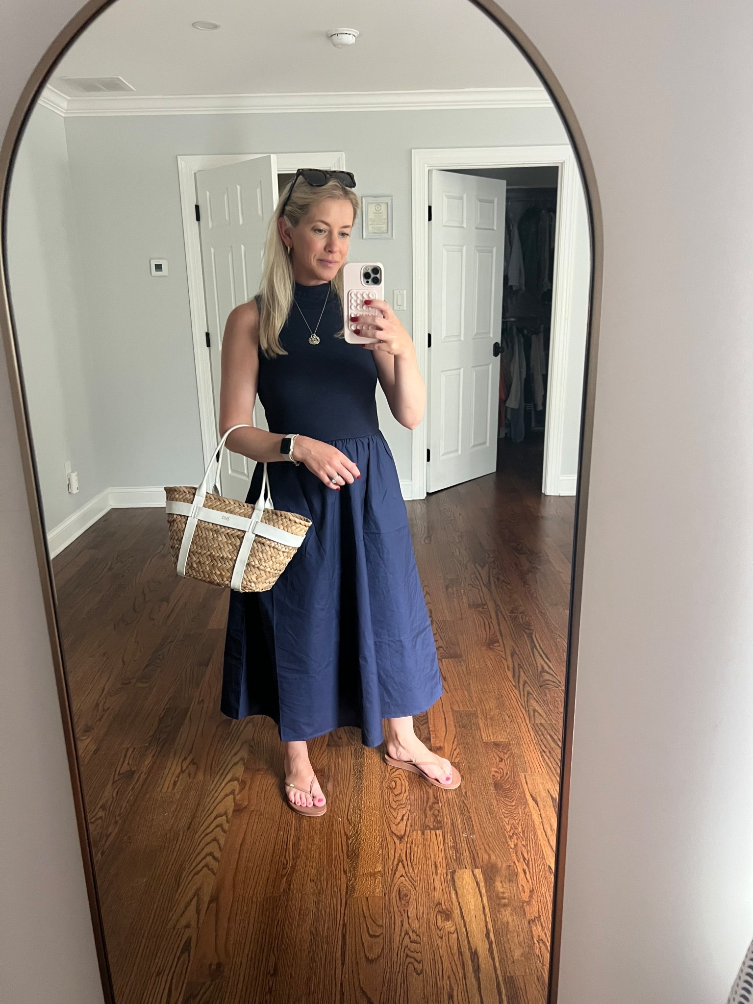 My go-to dress, I have it in multiple colors. Perfect for lunch, events, client meetings. Under $50 and on sale on Amazon Prime right now 🤍 