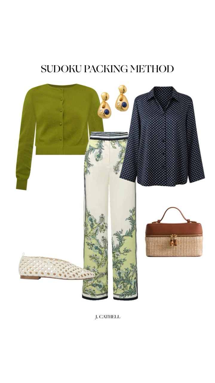 The packing method that actually works ✈️✨

If you’ve ever overpacked and still felt like you had nothing to wear… this is for you. The *sudoku packing method* is all about a simple 3x3 grid—3 tops, 3 bottoms, 3 layers—where every piece works with every other piece. The result? Effortless outfits every time (and way less in your suitcase).

It’s not just packing lighter—it’s packing smarter. Save this for your next trip and tap to shop the pieces I’d build my grid with. 🤍#PackingTips #CapsuleWardrobe #TravelStyle #OutfitPlanning #LTKFinds
 

 

#LTKTravel #LTKootd #LTKOver40 #LTKTravel