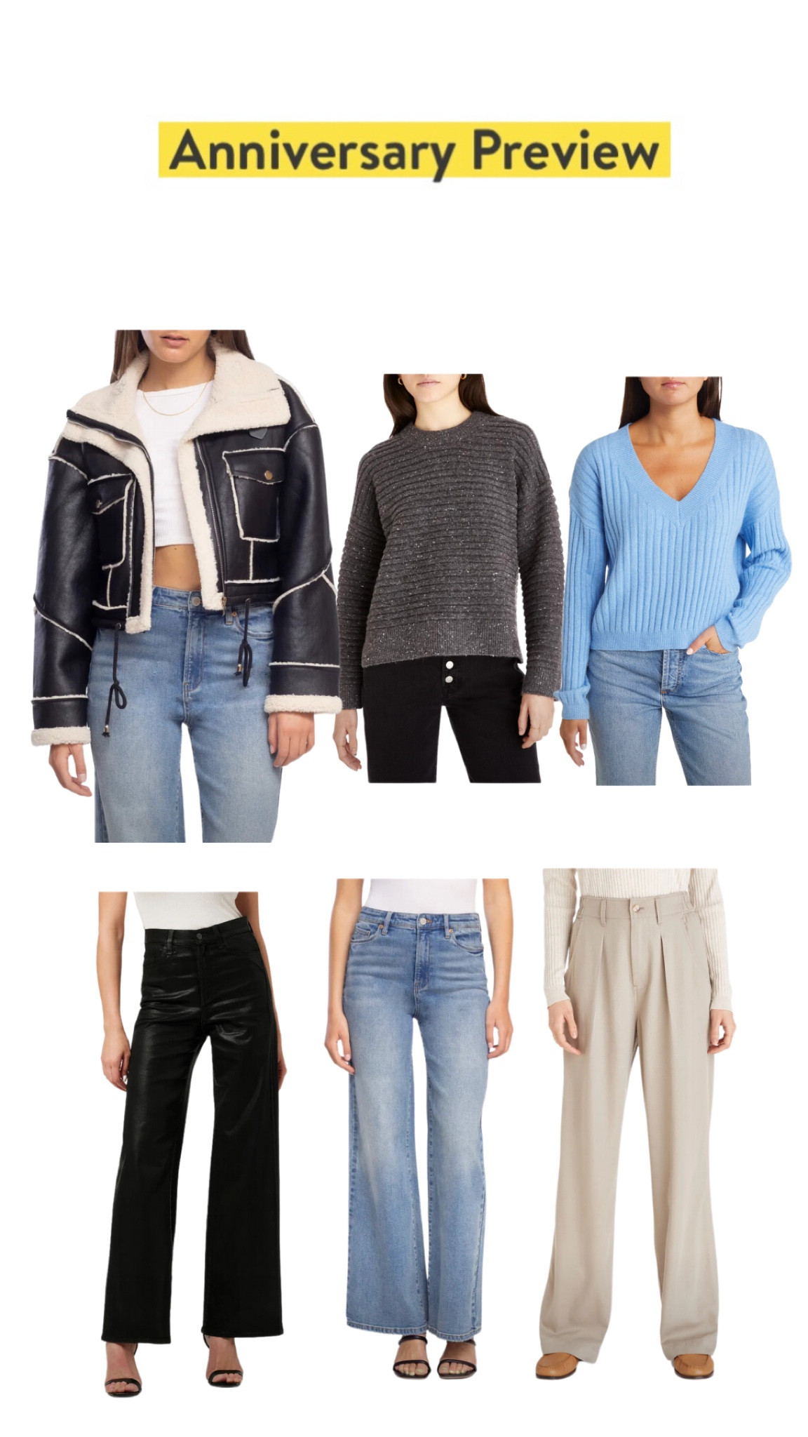 Nsale favorites, trendy jeans, sweaters and jackets on anniversary sale at Nordstrom’s 

#LTKsalealert #LTKxNSale #LTKFind