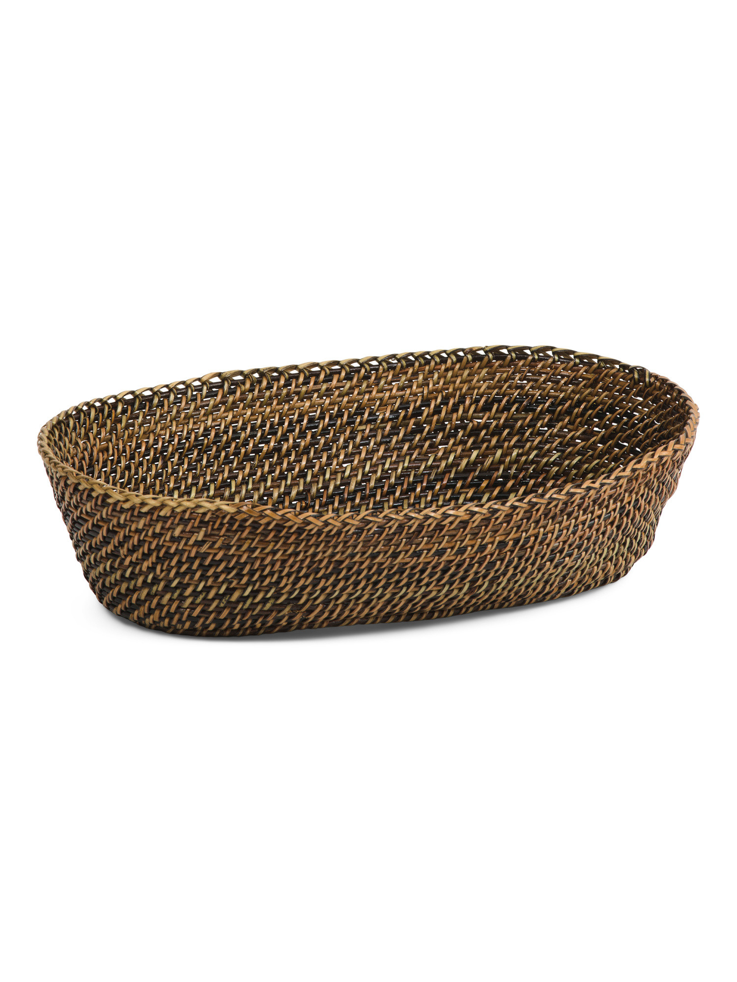 Made In Phillipines 12x8 Oval Bread Basket | TJ Maxx