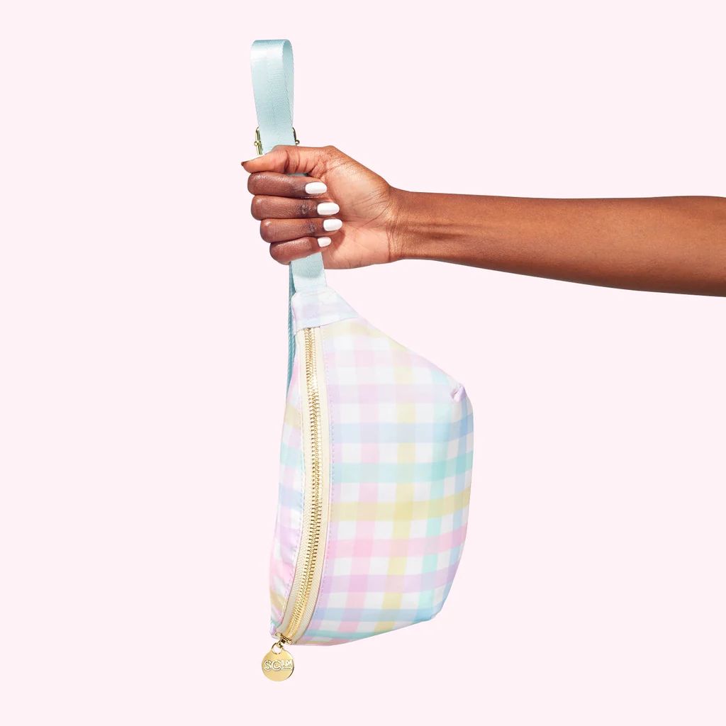 Rainbow Gingham Fanny Pack | Stoney Clover Lane