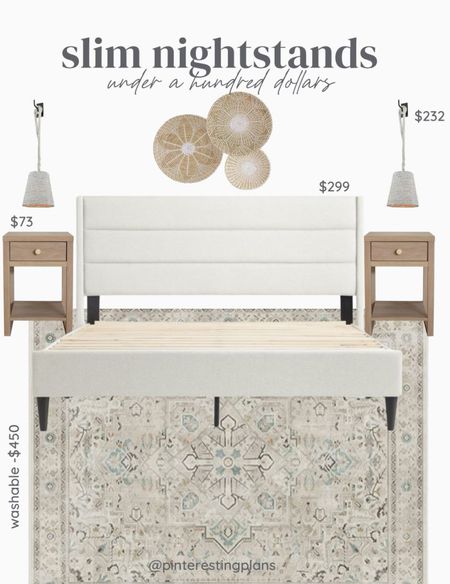 Bedroom inspo. This rug is washable and has a clickable coupon.  

#LTKhome #LTKstyletip #LTKsalealert