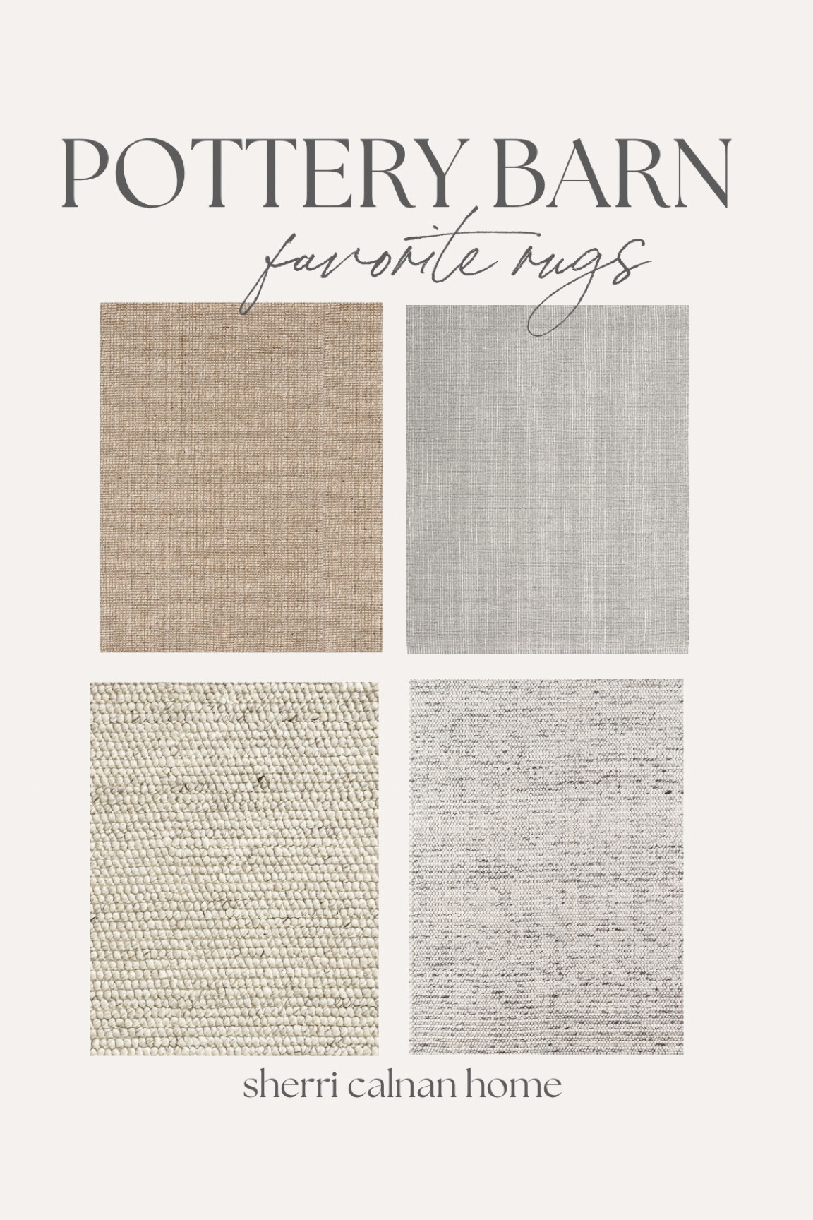 Pottery Barn favorite rugs, wool rugs, jute rugs 

#LTKsalealert #LTKhome