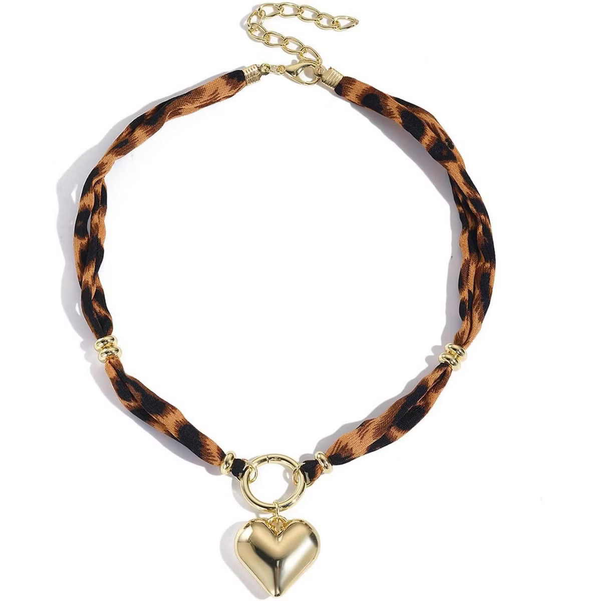 Summit Adventure Lady's scarf pendant necklace - classic heart-shaped necklace - simple Bohemian ... | Target