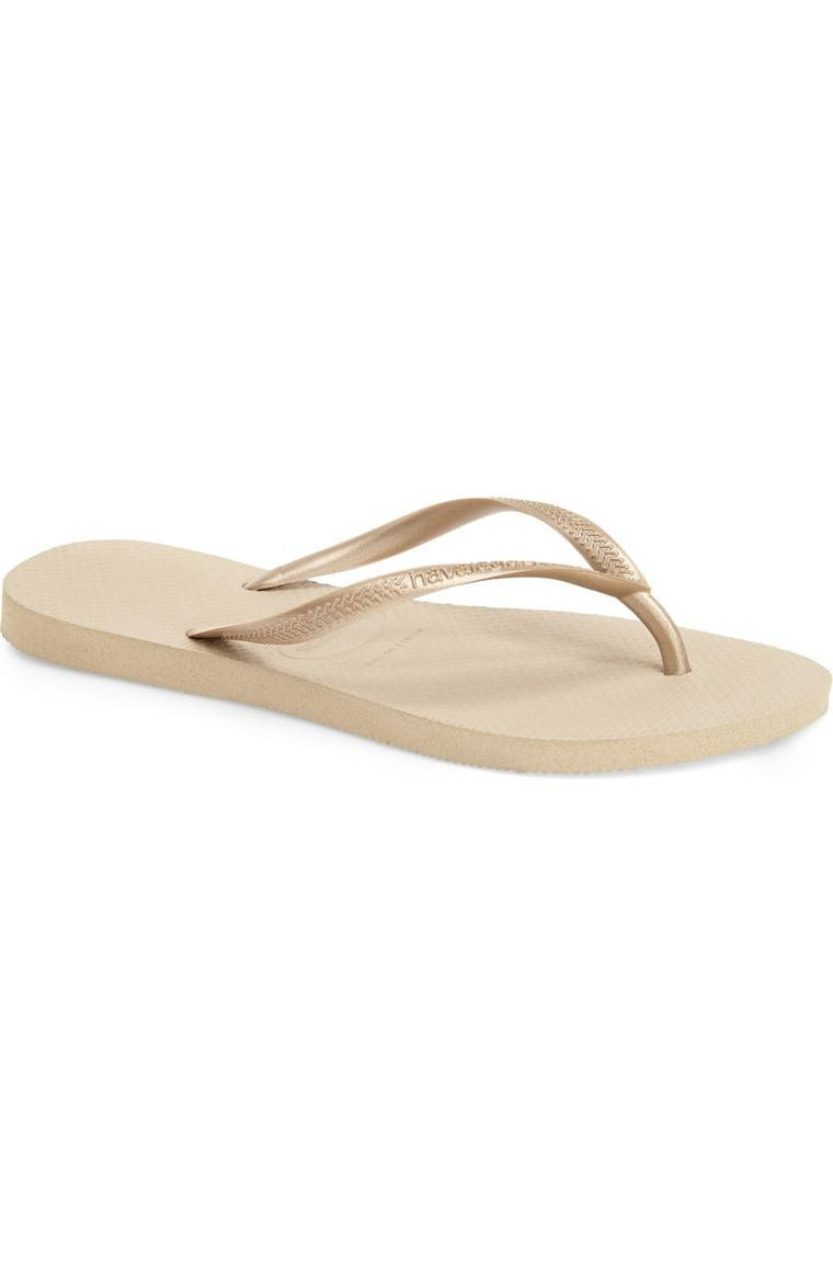 Rating 4.3out of5stars(582)582Slim Flip FlopHAVAIANASPrice$26.00FREE SHIPPINGGet a $40 Bonus Note... | Nordstrom