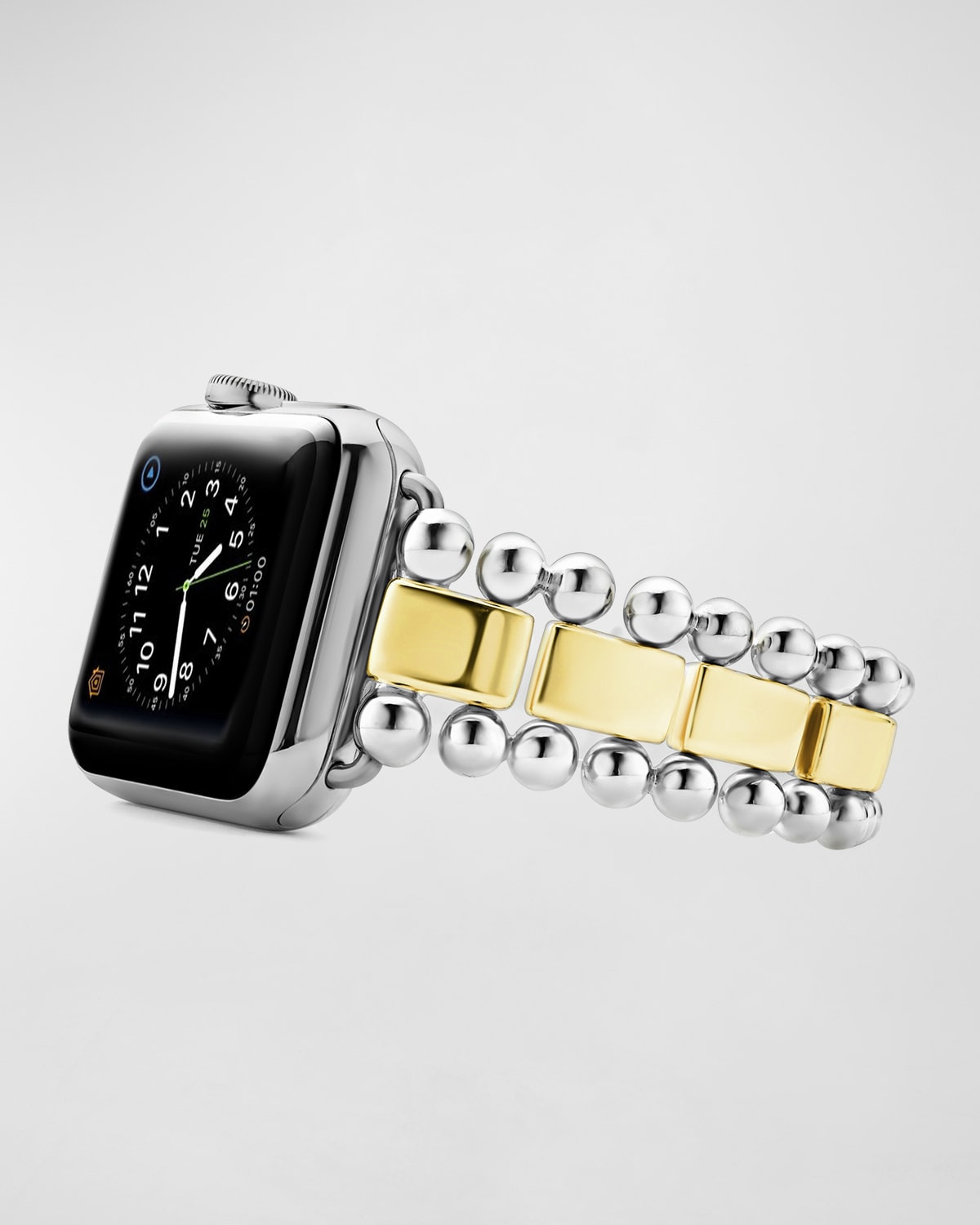 Smart Caviar Two Tone 38mm Apple Watch Bracelet | Neiman Marcus