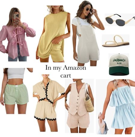 currently in my Amazon cart!

matching sets, baseball hats, sunglasses, summer outfits, sandals, casual outfits 

#LTKfindsunder100 #LTKfindsunder50 #LTKstyletip