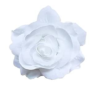 Hair Flower Clips Brooch Boutique Hair Accessories Bohemia Hairpins for Women Girls (White) 1 Cou... | Amazon (US)