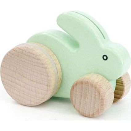 Small Rabbit, Mint - Bajo Push & Pull | Maisonette | Maisonette
