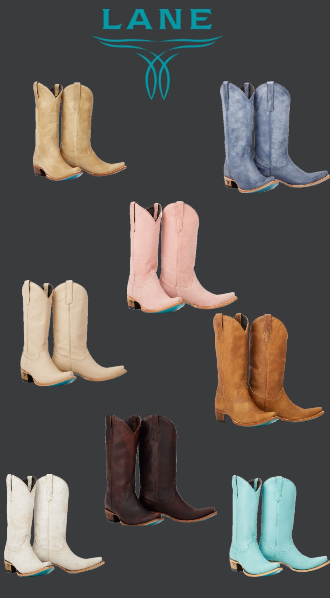 The lane boot. Emma Jane collection is such a fun solid boot! It is the perfect fit to your outfit! Perfect for country concert, running errands around town, night out, church, Good Friday night!! So much fun can happen with these boots on!!

#LTKbeauty #LTKtravel #LTKshoecrush