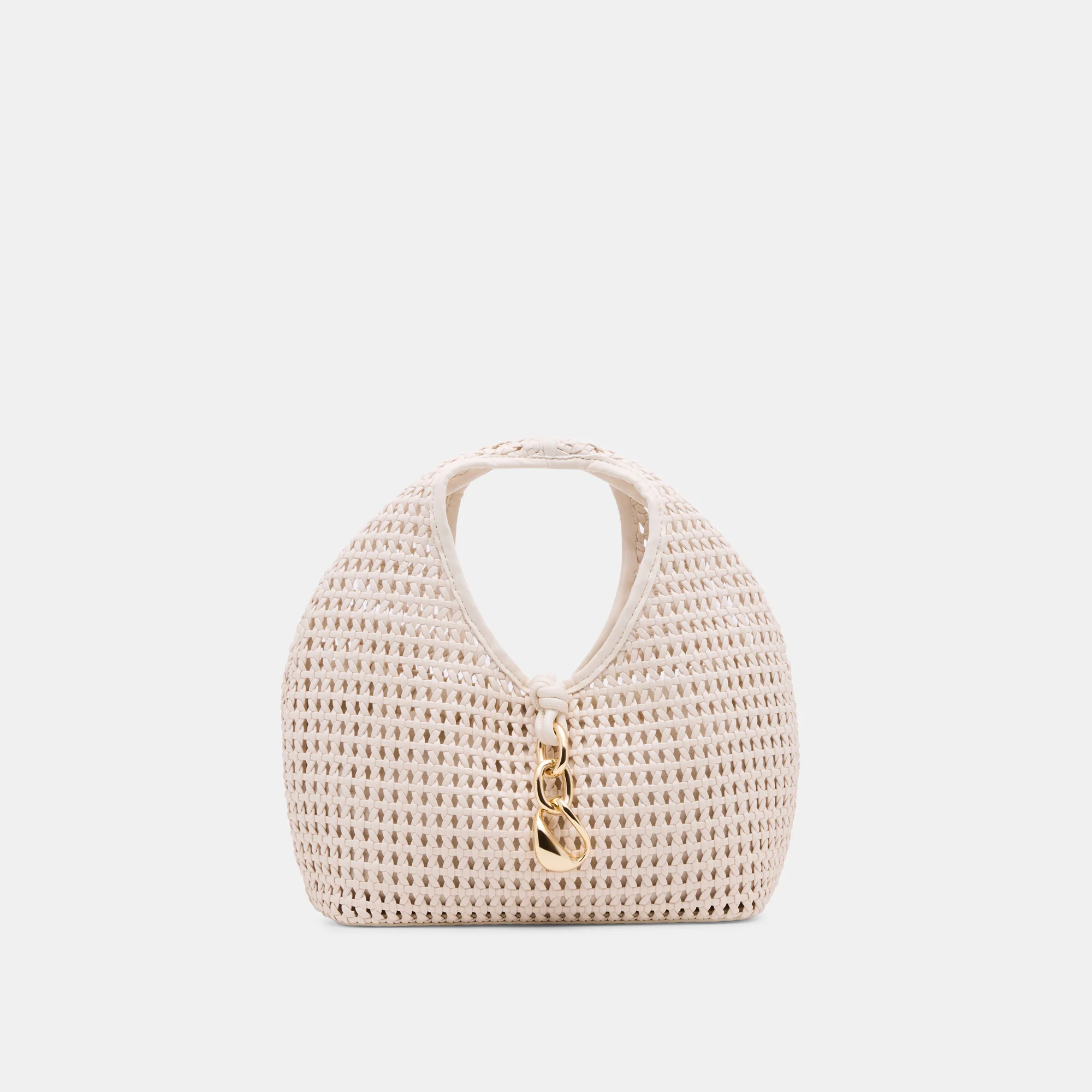Dahlia Woven Handbag Ivory Woven Stella | DolceVita.com