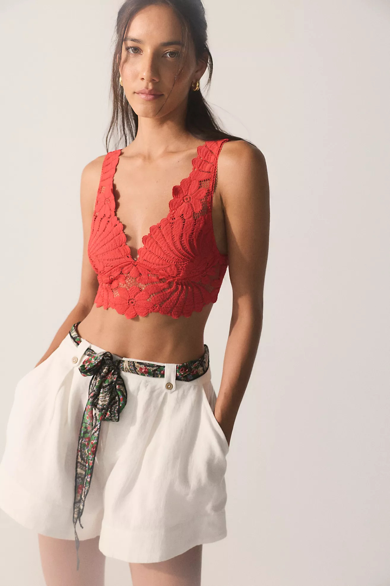 Petal Party Plunge Bralette | Free People (Global - UK&FR Excluded)