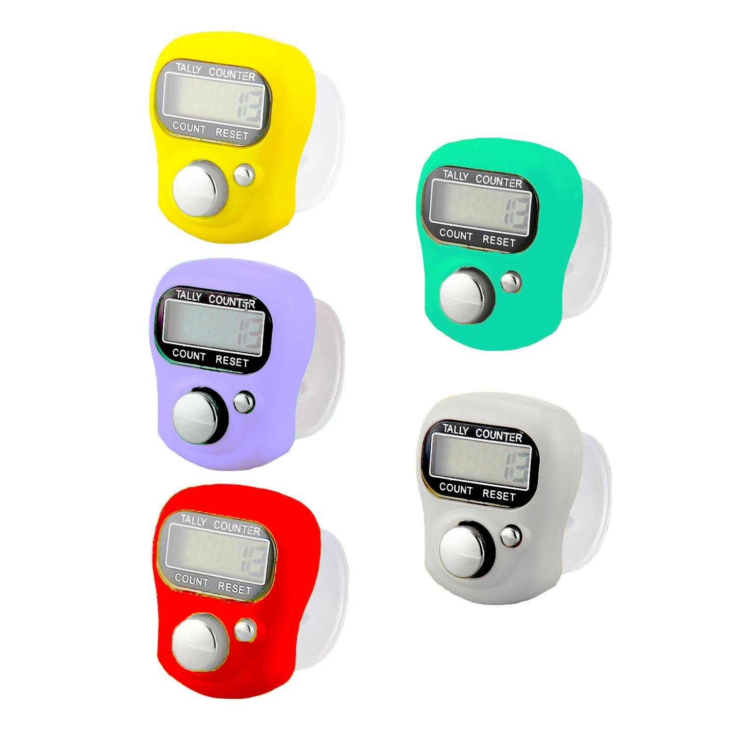 Electronic Finger Counter, 5-Digit Number Count Clicker Mini LCD Digital Display Hand Tally Count... | Amazon (US)