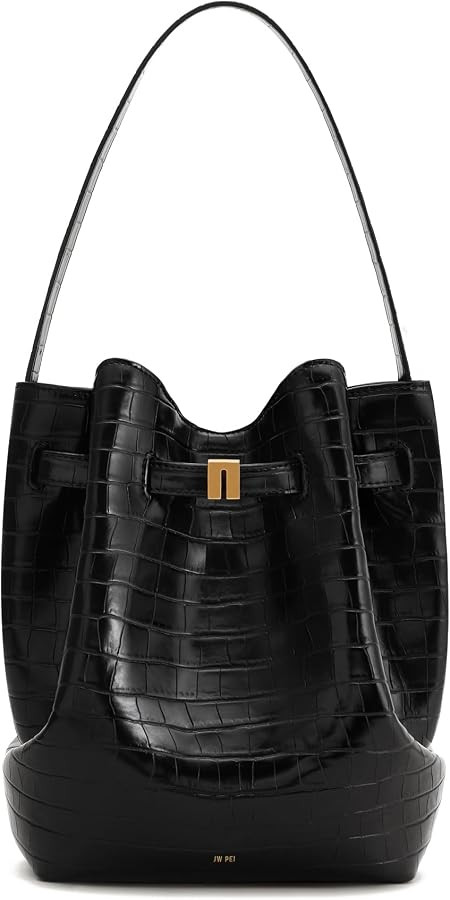 JW PEI Women's Clara Lock Accent Bucket Shoulder Bag | Amazon (US)