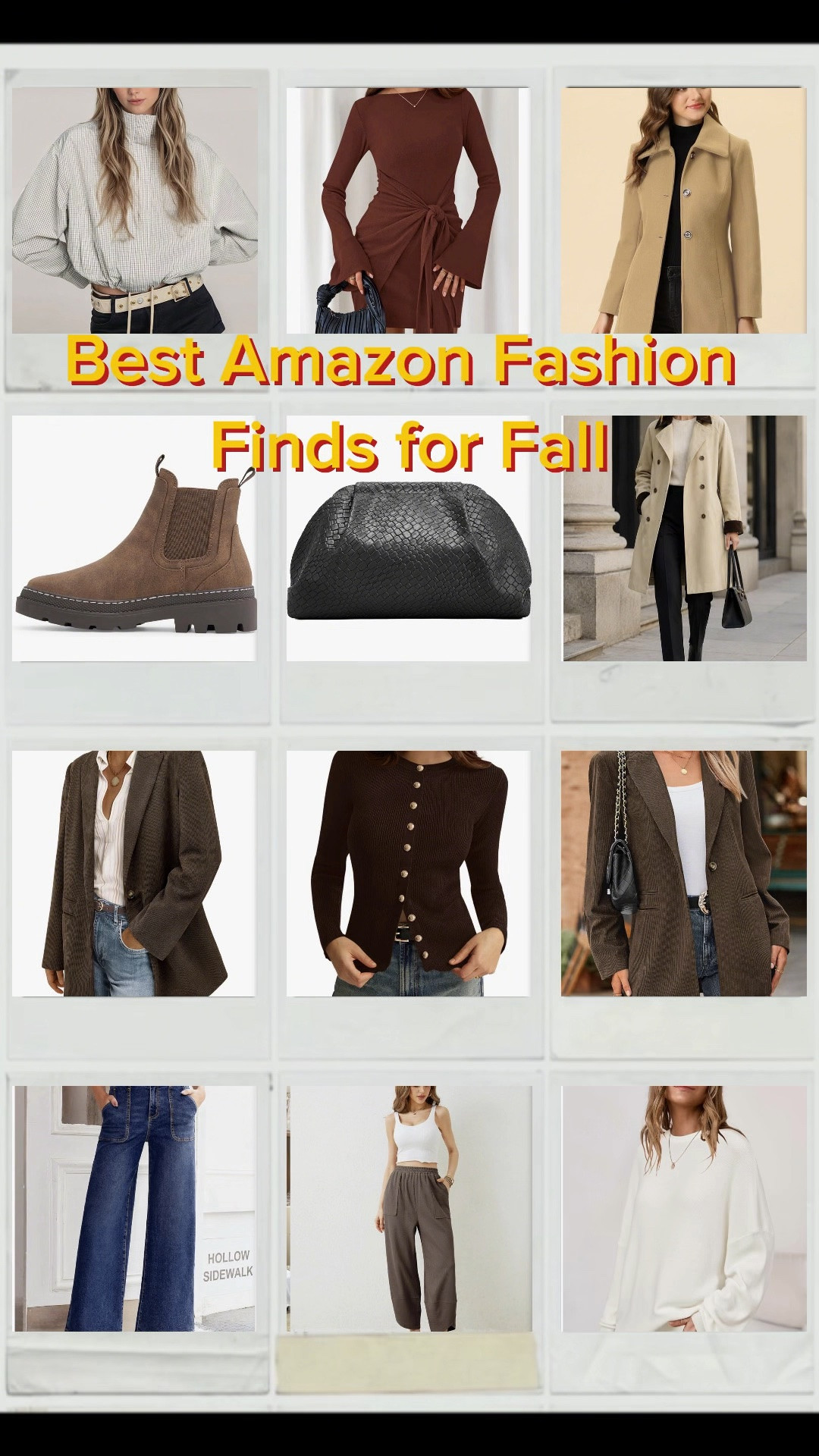 🧥 I dug through Amazon to find the best-rated, most stylish pieces that fit perfectly into a fall budget. Quality fabrics, trendy cuts, and prices that will make you do a double-take. Shop the entire lookbook by clicking the link s below.

#LTKOver40 #LTKTravel #LTKWorkwear