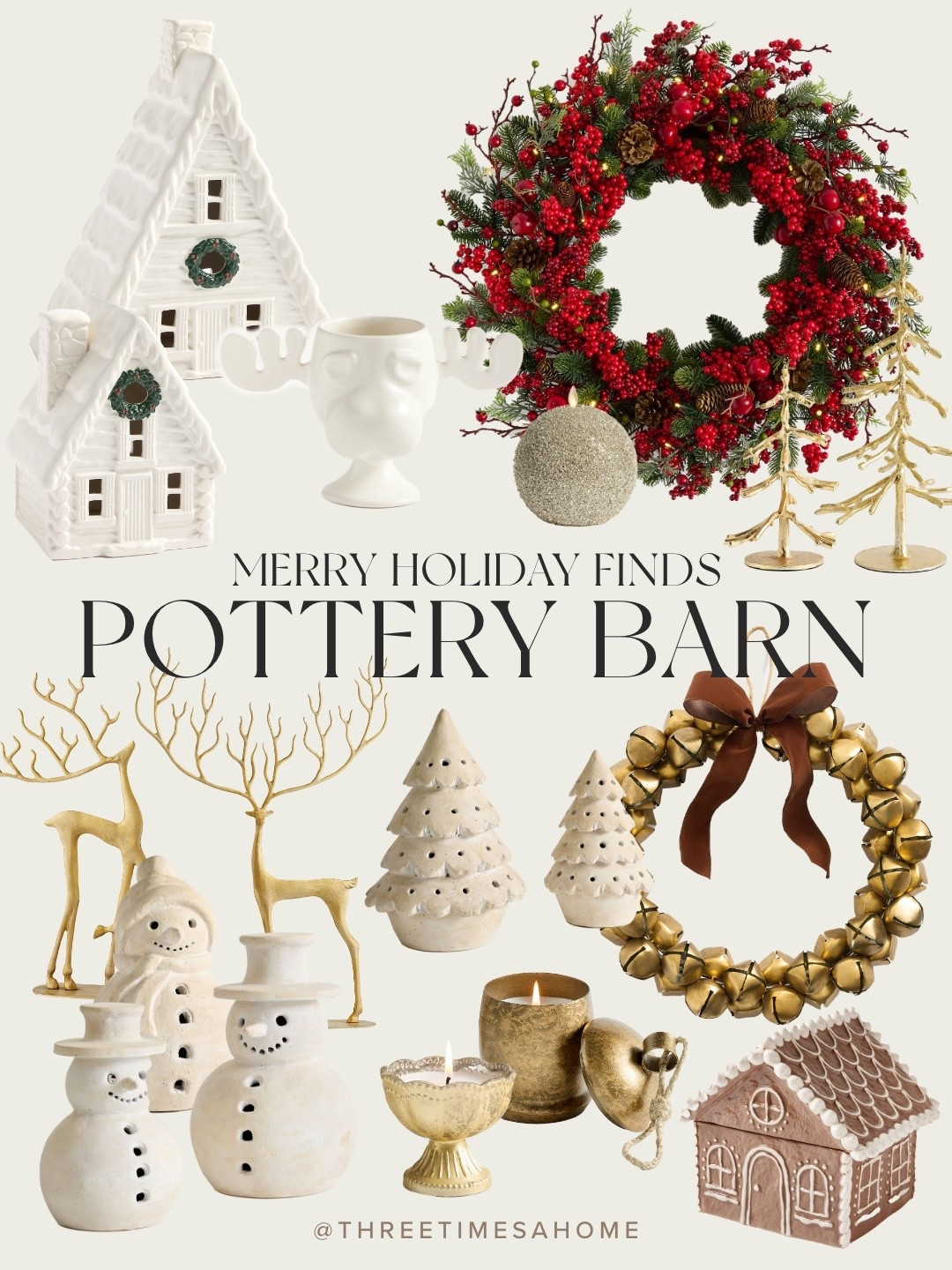 Super cute finds for a holiday home! Pottery Barn always does it so well!

#LTKGiftGuide #LTKHome #LTKHoliday