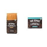 Four Sigmatic Mushroom Ground Coffee, Organic and Fair Trade Coffee with Lions Mane, 12 Oz & Four Si | Amazon (US)
