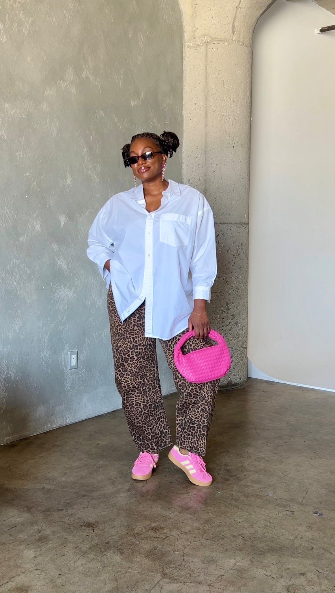 Leopard print will always have my heart. This pair from Gap are barrel jeans. On trend! Paired it with a pop of color for a fun early fall look

#LTKSeasonal #LTKShoeCrush #LTKStyleTip