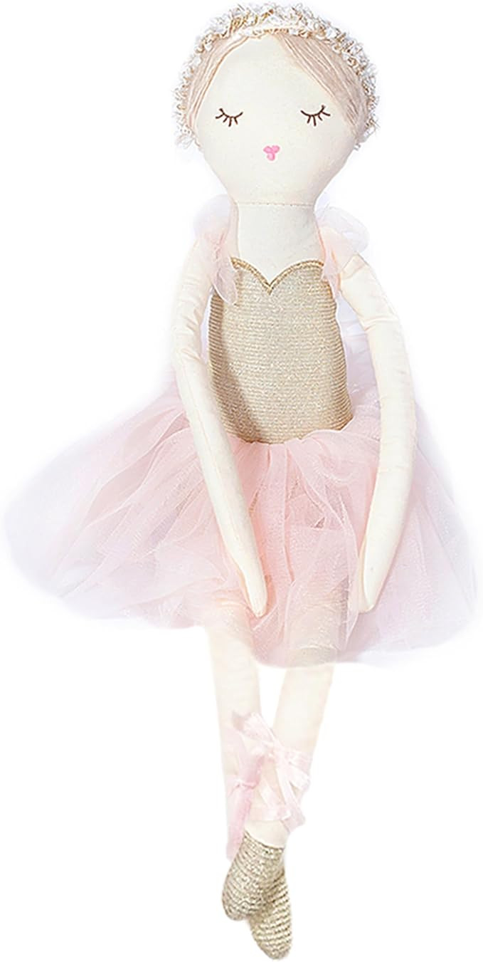 MON AMI Ballerina Stuffed Doll – 20 Inches Soft Plush Ballerina Doll | Elegant Dance Doll for P... | Amazon (US)