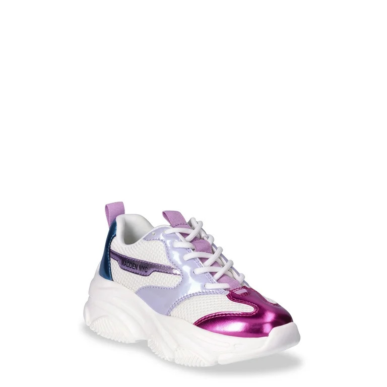 Madden NYC Little Girl & Big Girl Dad Sneaker | Walmart (US)