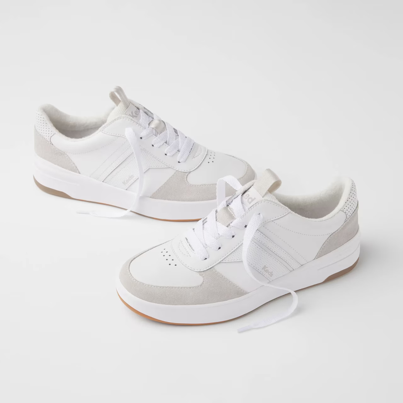 Keds The Court II Leather/Suede Lace Up - Free Shipping | KEDS | Keds US