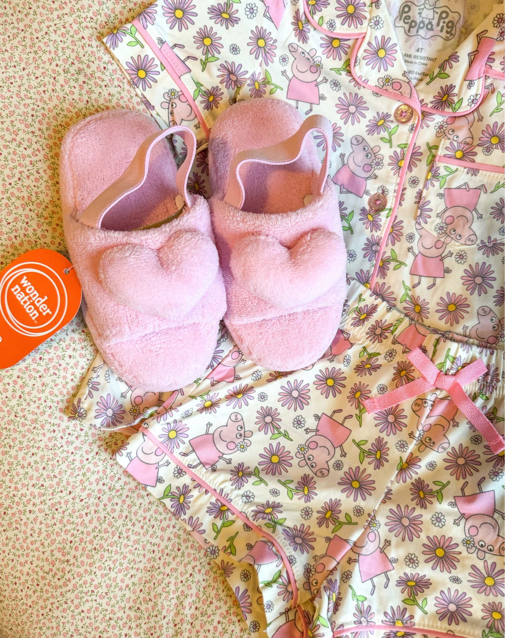 Another gift idea for girls for Valentine’s Day! Walmart find!! $7 slippers. Slippers come in purple as well with a bow detail. 🩷💜🎀 
Walmart finds • Gifts for girls • Valentine’s Day 

#LTKGiftGuide #LTKkids #LTKSeasonal