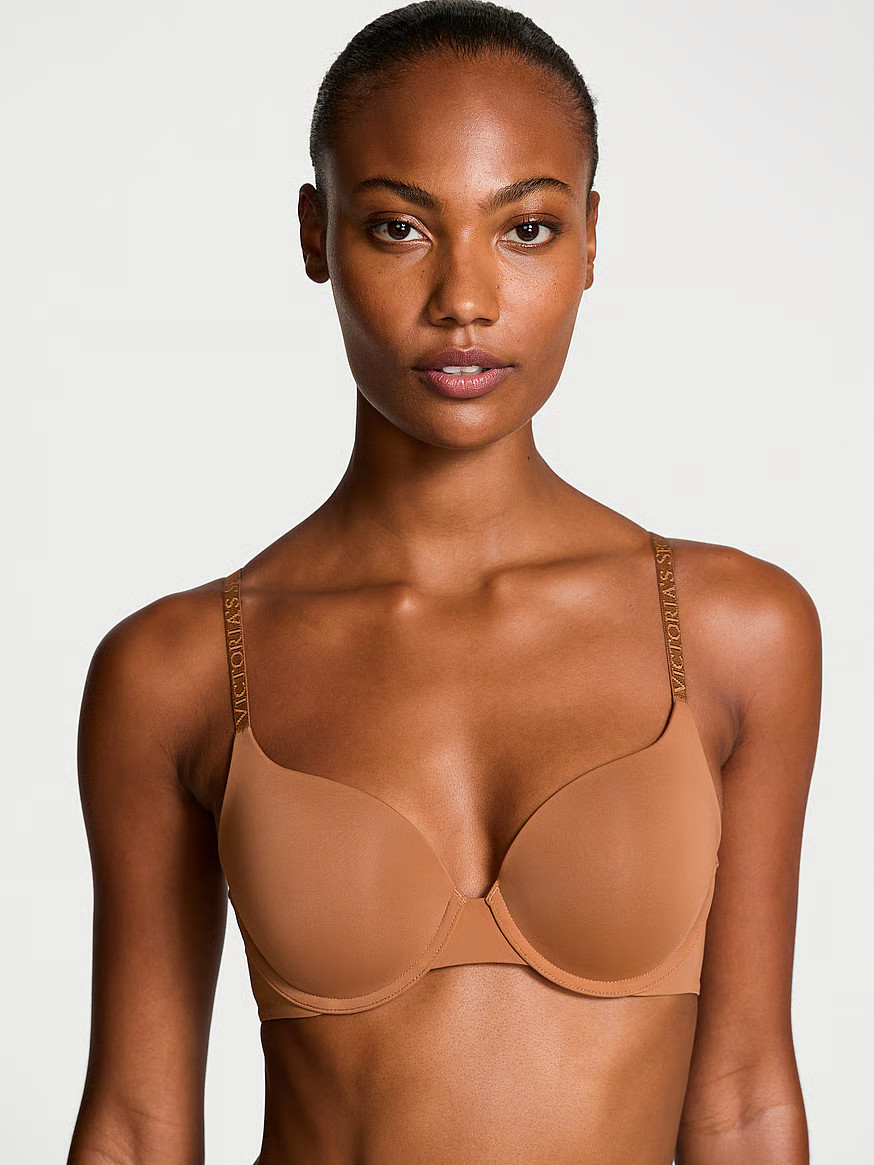Buy Perfect Shape Smooth Push-Up Bra, Praline - Order Bras online - Victoria's Secret US | Victoria's Secret (US / CA )